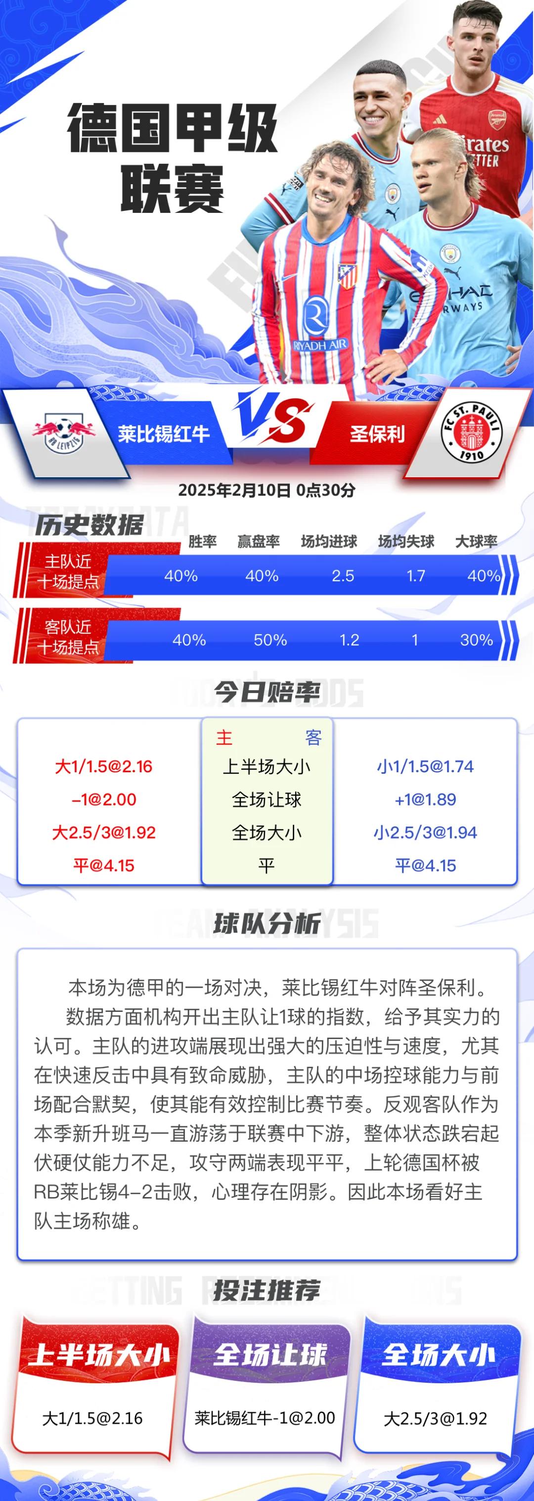 莱比锡迎战，踢出一场激烈的比赛